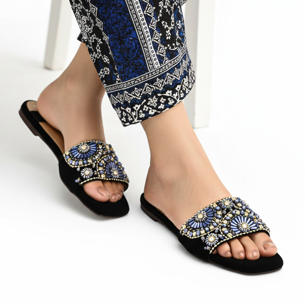 M0809 pealr slipper