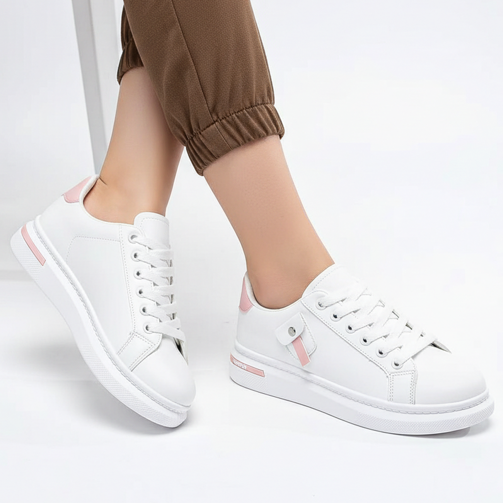 White sneaker 169-R31-4