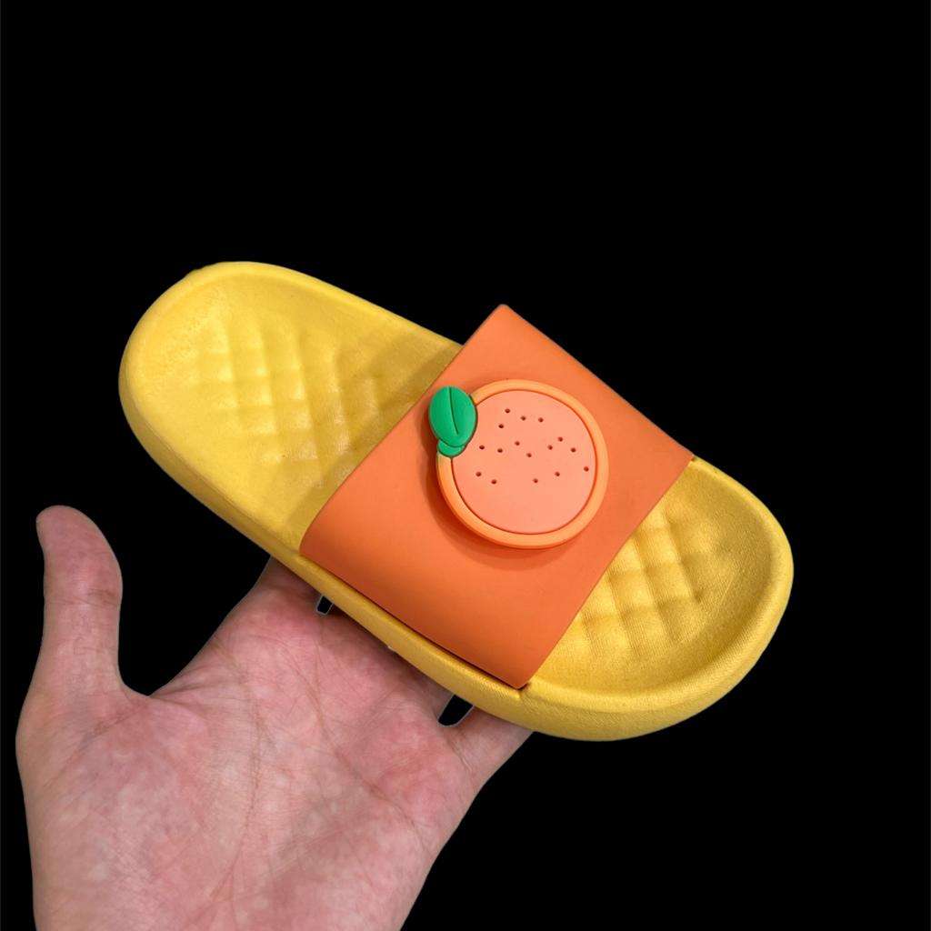 Soft orange slipper